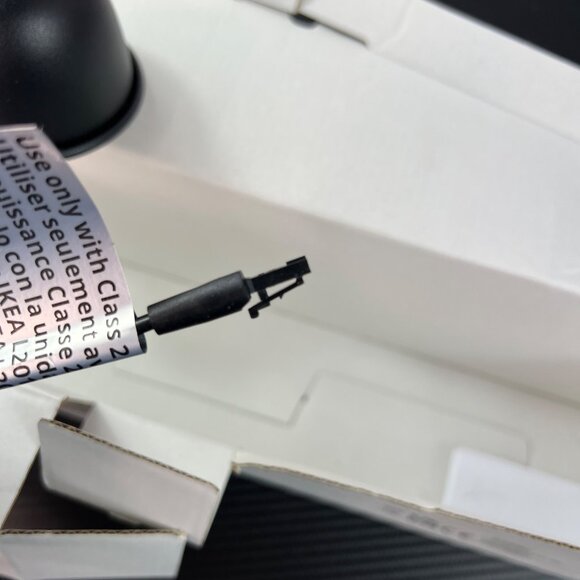 Ikea TVÄRDRAG Cabinet Lighting Led Lamp Steel Black NEW 405.168.41 - Picture 8 of 15